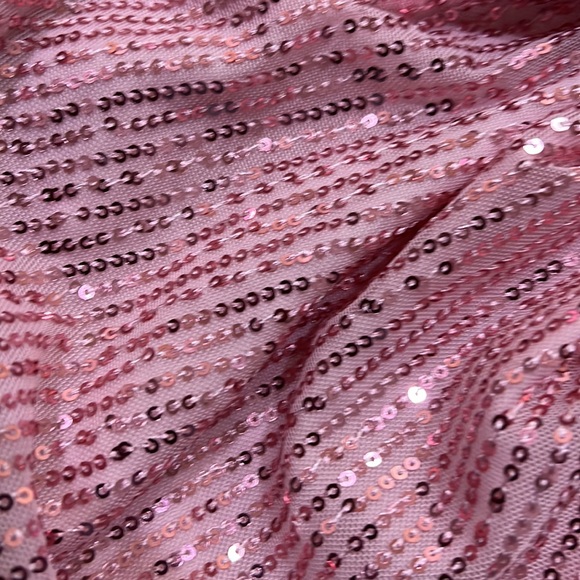 BRAND NEW Double Crazy Pink Sequin Mini Dress Size S - Picture 2 of 3